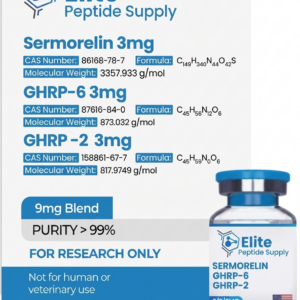 Sermorelin & GHRP-6 & GHRP-2 Blend (9mg)