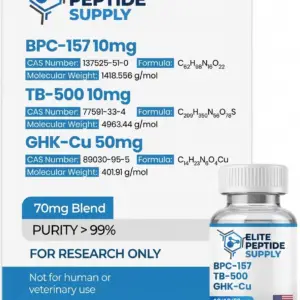 BPC-157 & TB-500 & GHK-Cu Blend (70mg)